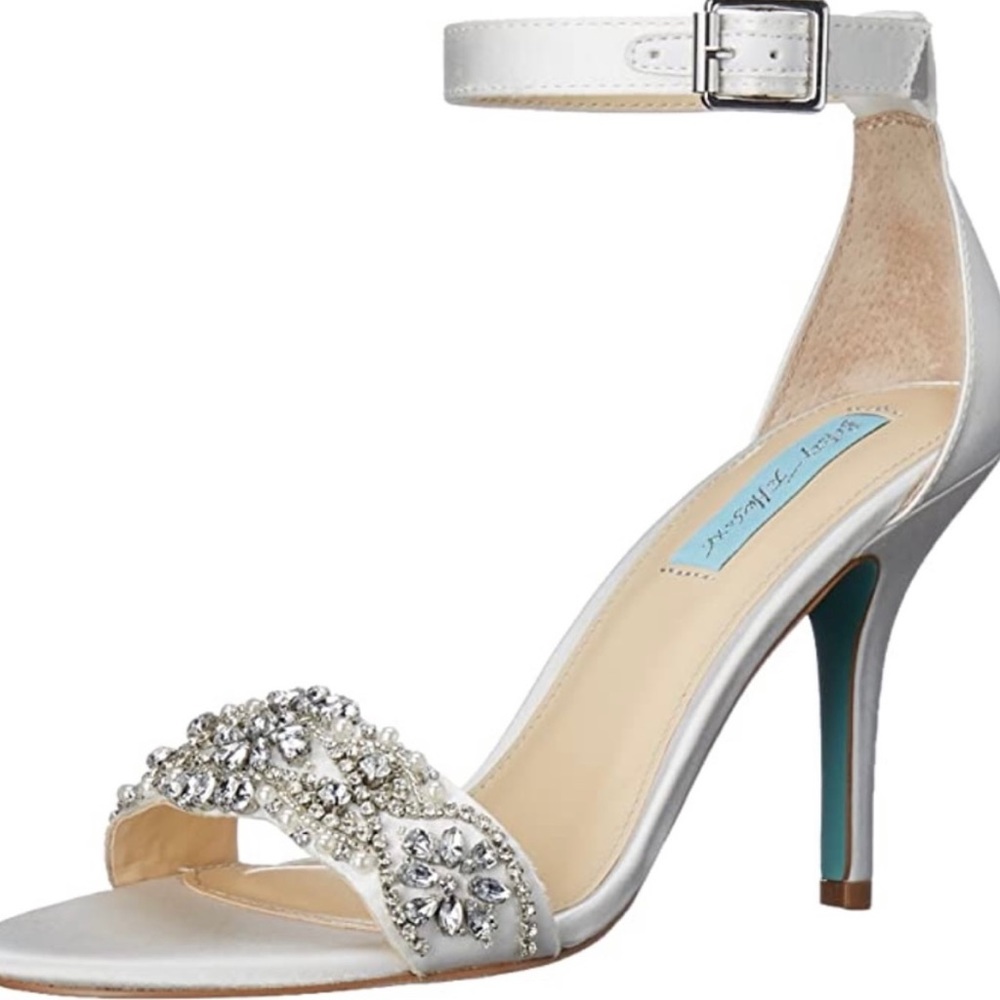 Betsy Johnson Ivory wedding shoes